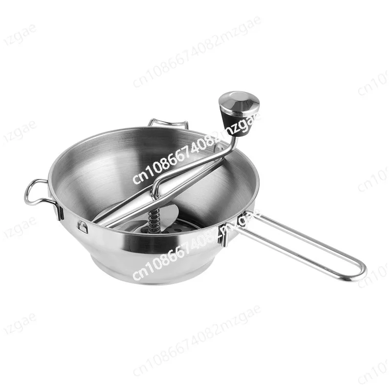 

Stainless steel jam vegetable food supplement manual grinder