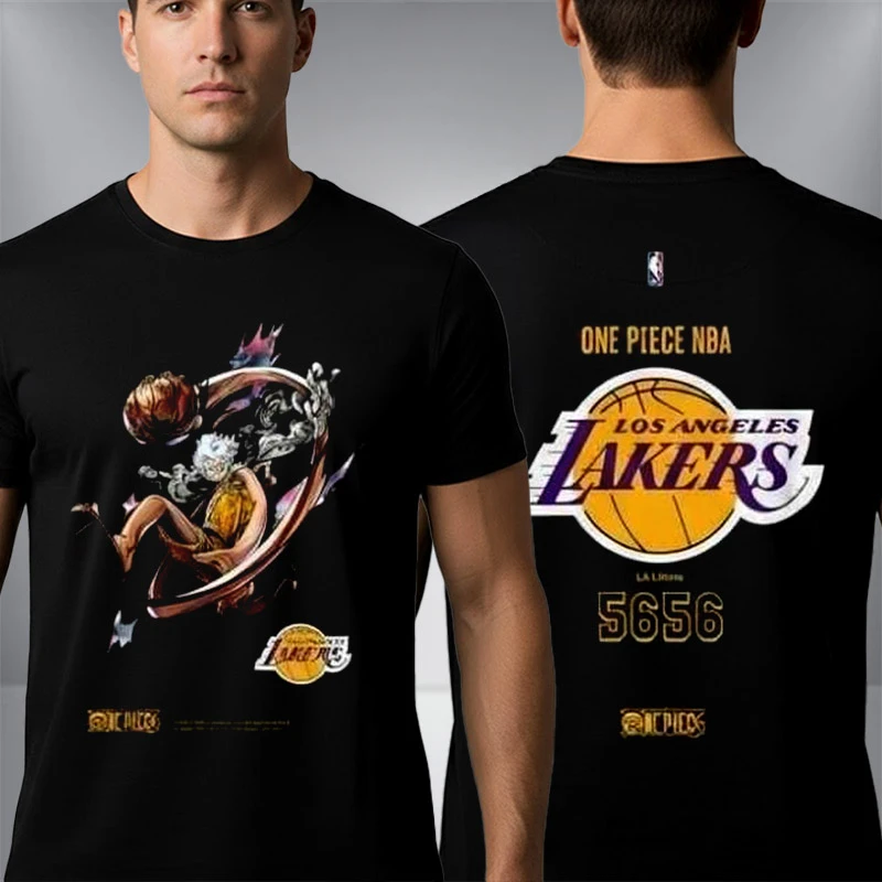

2026 Hot One Piece Bandai Tees Both Men and Women Can Wear Adult and Children's T-shirt