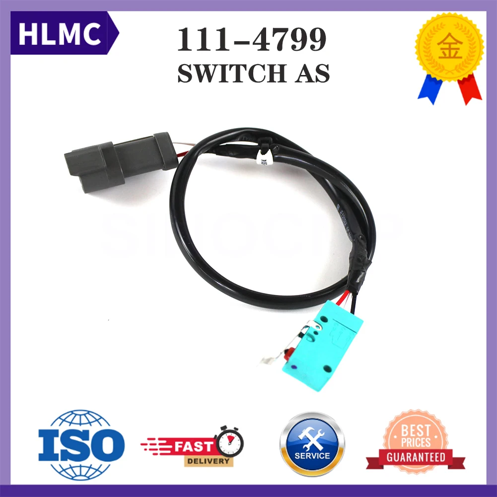 

111-4799 Safety Lock Micro Switch Excavator Spare Parts E320B E320C E320D E325D Hydraulic Lock Switch 111-4799 CA1114799