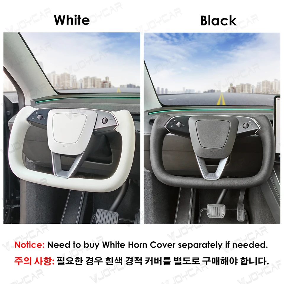 新型モデルY ジュニパー用 モデルYヨークハンドル テスラ用 加熱ヨーク