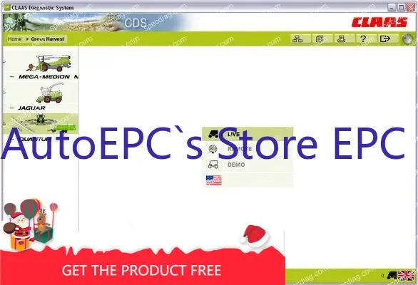 AutoEPC For Claas CDS 7.5 [ UPDATE TO 9.2020]+Normal level and Developer level License for Multi-PCs
