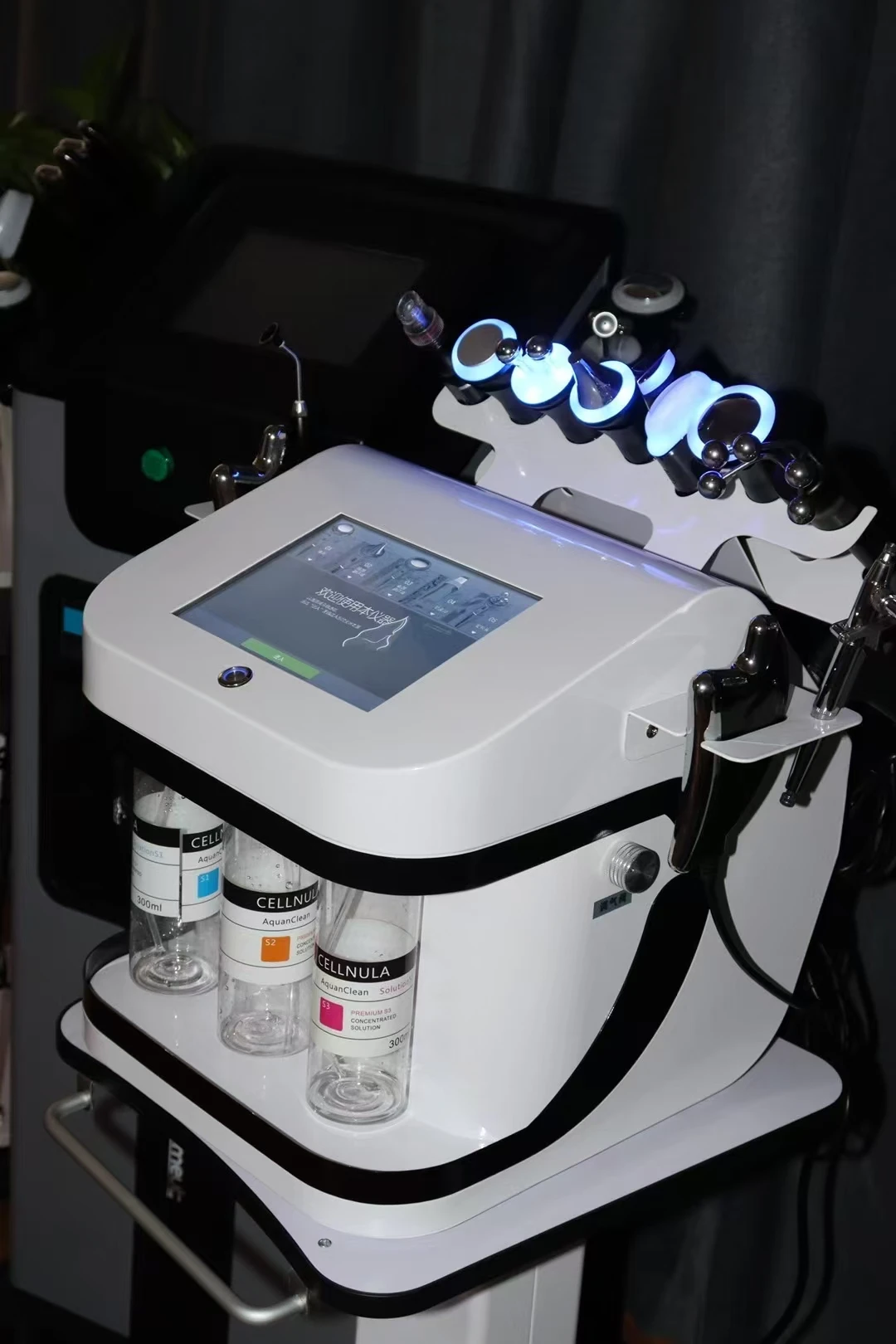 H2 Small Bubble Gesichtsmaschine Mikrodermabrasio Gesichtspflege Tiefenreinigung Hydra Dermabrasion Sauerstoffausrüstung