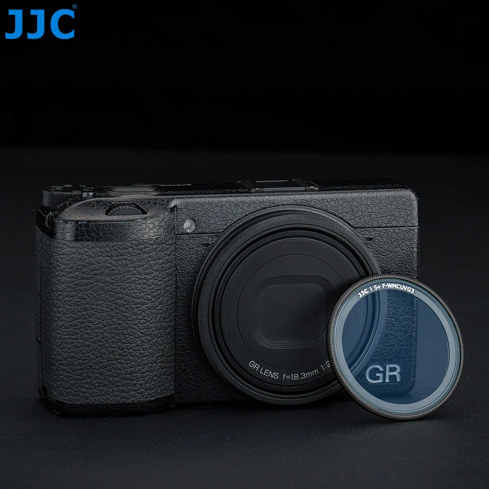 JJC Ultra Slim Multi-Coated UV Filter do Ricoh GR IV HDF GRIV GR4 Monochrome GR IIIx HDF GR III HDF GR II GR3x GR3 GR2 Camera