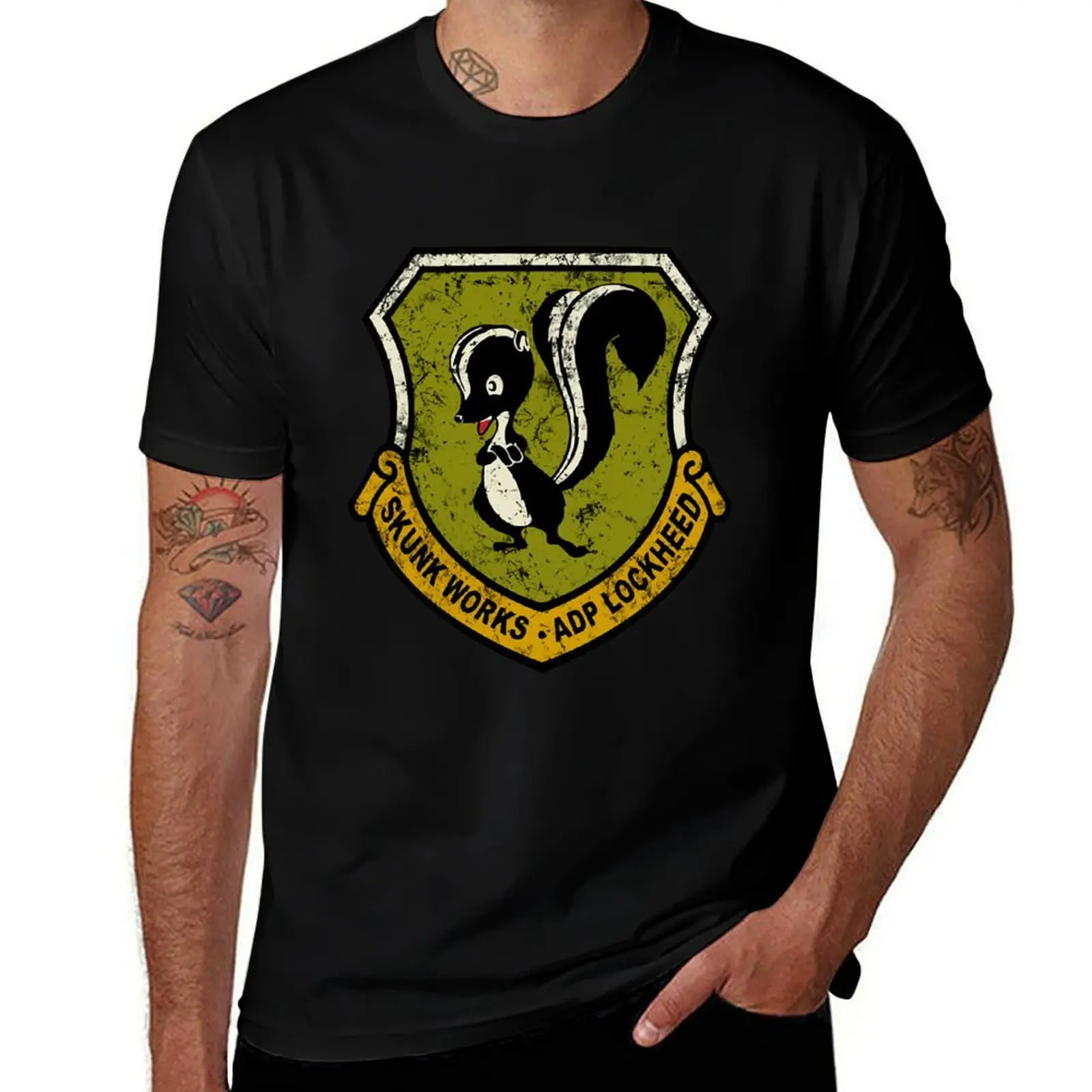 

Skunk Works T-Shirt anime graphic tee shirt funny gifts mens graphic t-shirts pack
