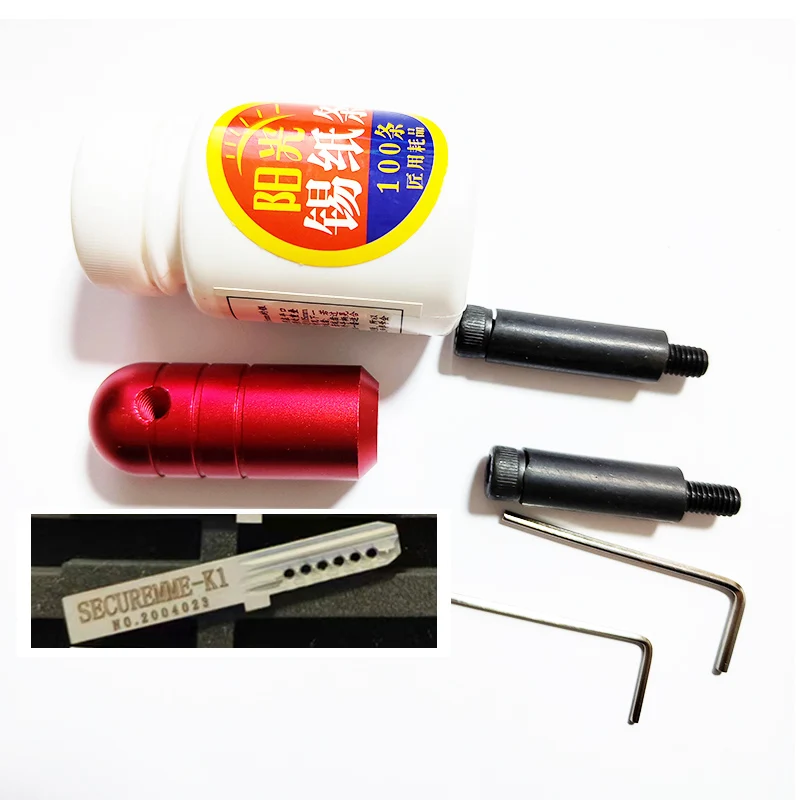 أداة رقائق القصدير الساخنة TinFoil SEQUENCE-K1 SEQUENCE K1 مجموعة أدوات أقفال فتاحة Ock الأوروبية الأوروبية