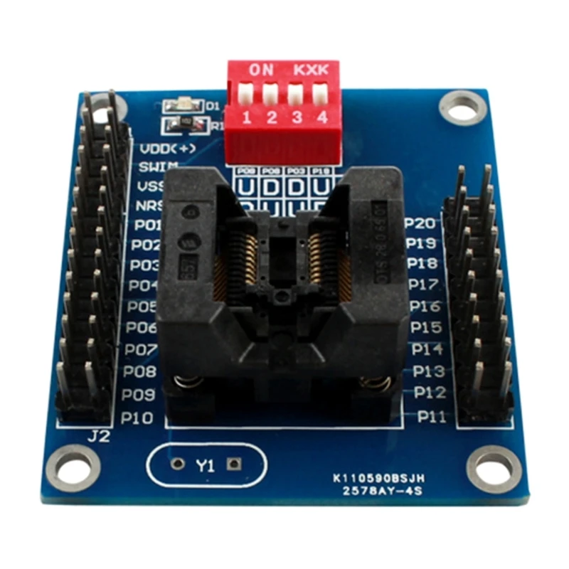 

STM8S 8L TSSOP20 Держатель для программирования сиденья Разъем для программы горения