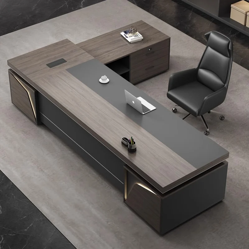 Shelves Drafting Table Dining Tables Laptop Desk L Shaped Gaming Computer Work Aesthetic Room Desks Escritorio Luxury Bedroom