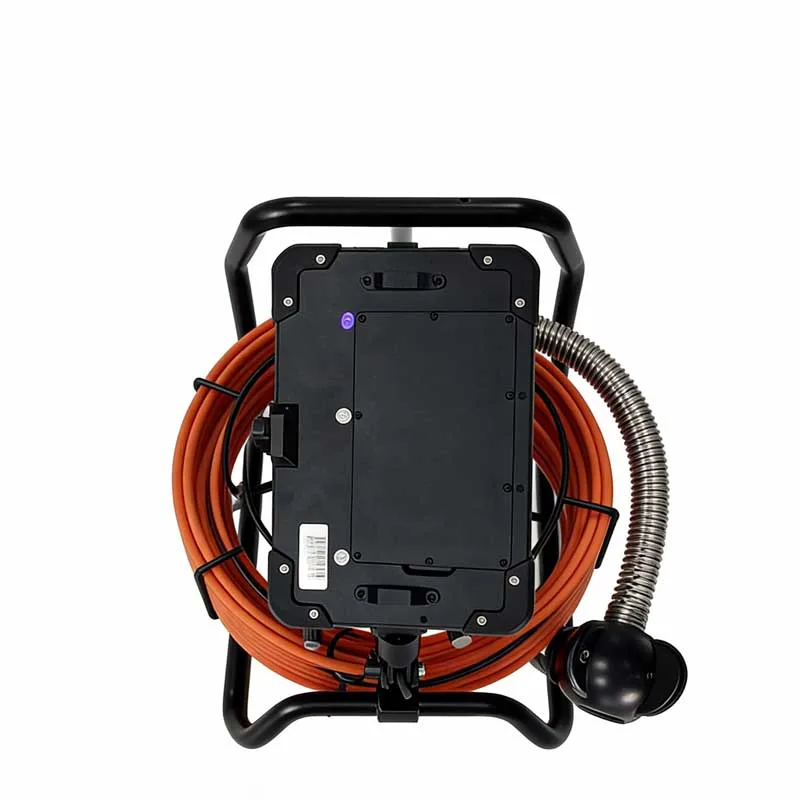 512HZ 23MM 4MP Drain Sewer Pipe Inspection Camera with 4K 7inch Monitor