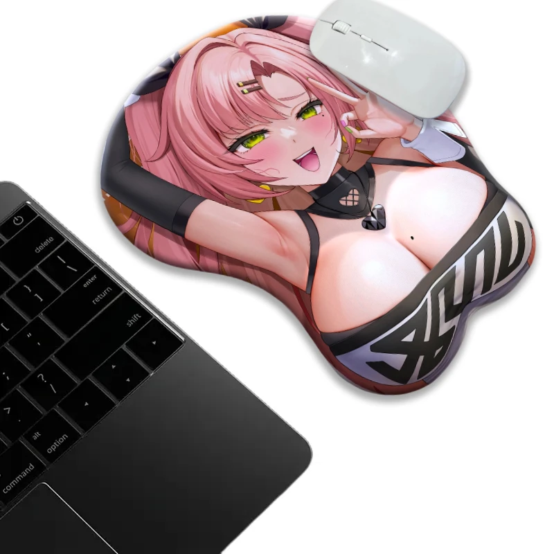 

Nicole Demara Blister Packed Breast with 3d Nipples Mouse Pad Anime Desk Mat Zenless Zone Zero Boob Gamer Wrist Rest MousePad