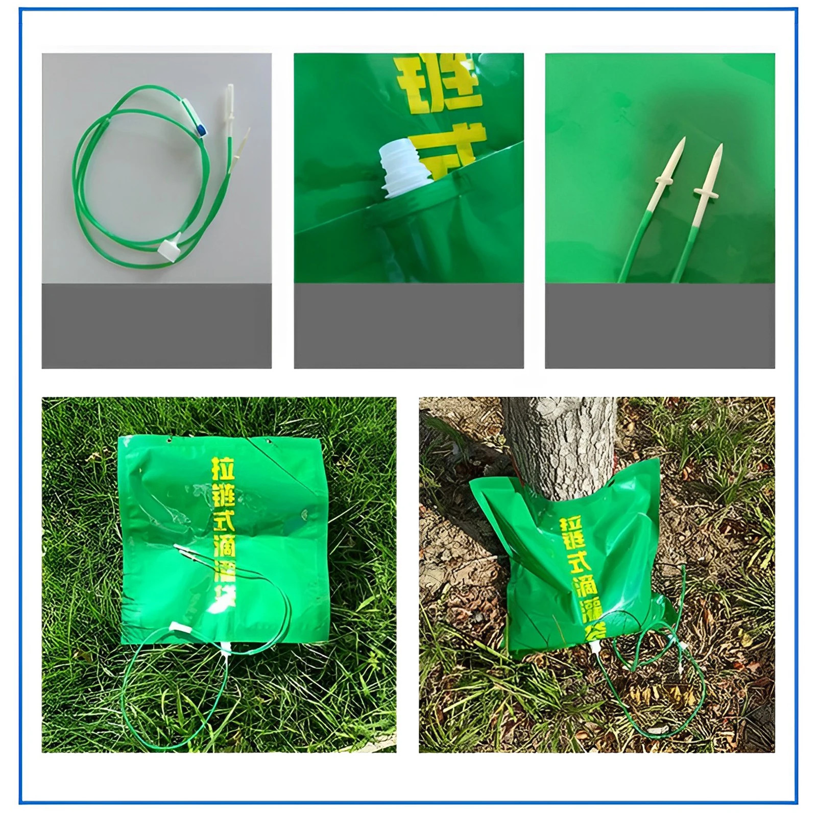 Plant Drip Irrigation Bag Slow Release with 20L Water Bag Plant Watering Drip Irrigation Bag for Landscaping Indoor Outdoor Yard