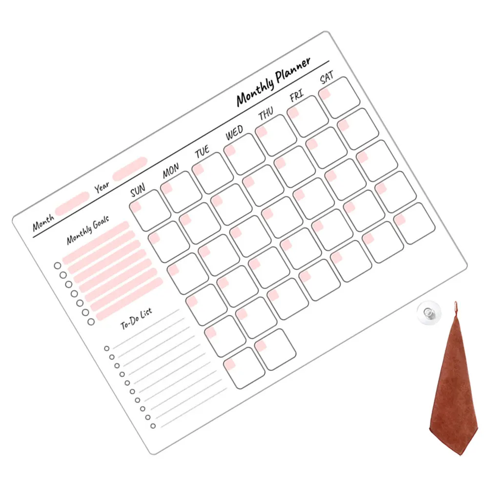 

Magnetic To Do List Planner Schedule Writing Erasable Memo Calendar Fridge Dry Erase Kitchen Home Supplies Reminder Message