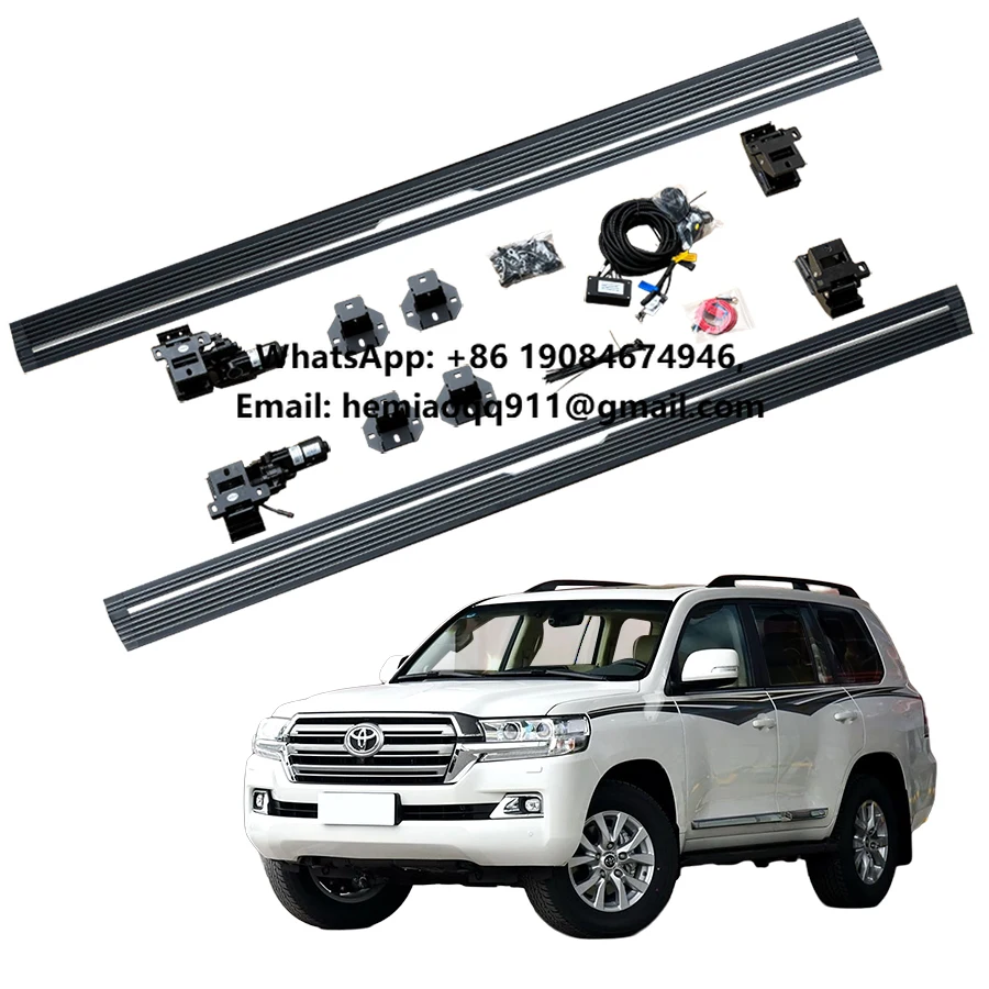 

Drill-Free Installation Automatic Electric Power Side Step Running Board for TOYOTA LAND CRUISER LC200 2010-2015 / 2016-2021