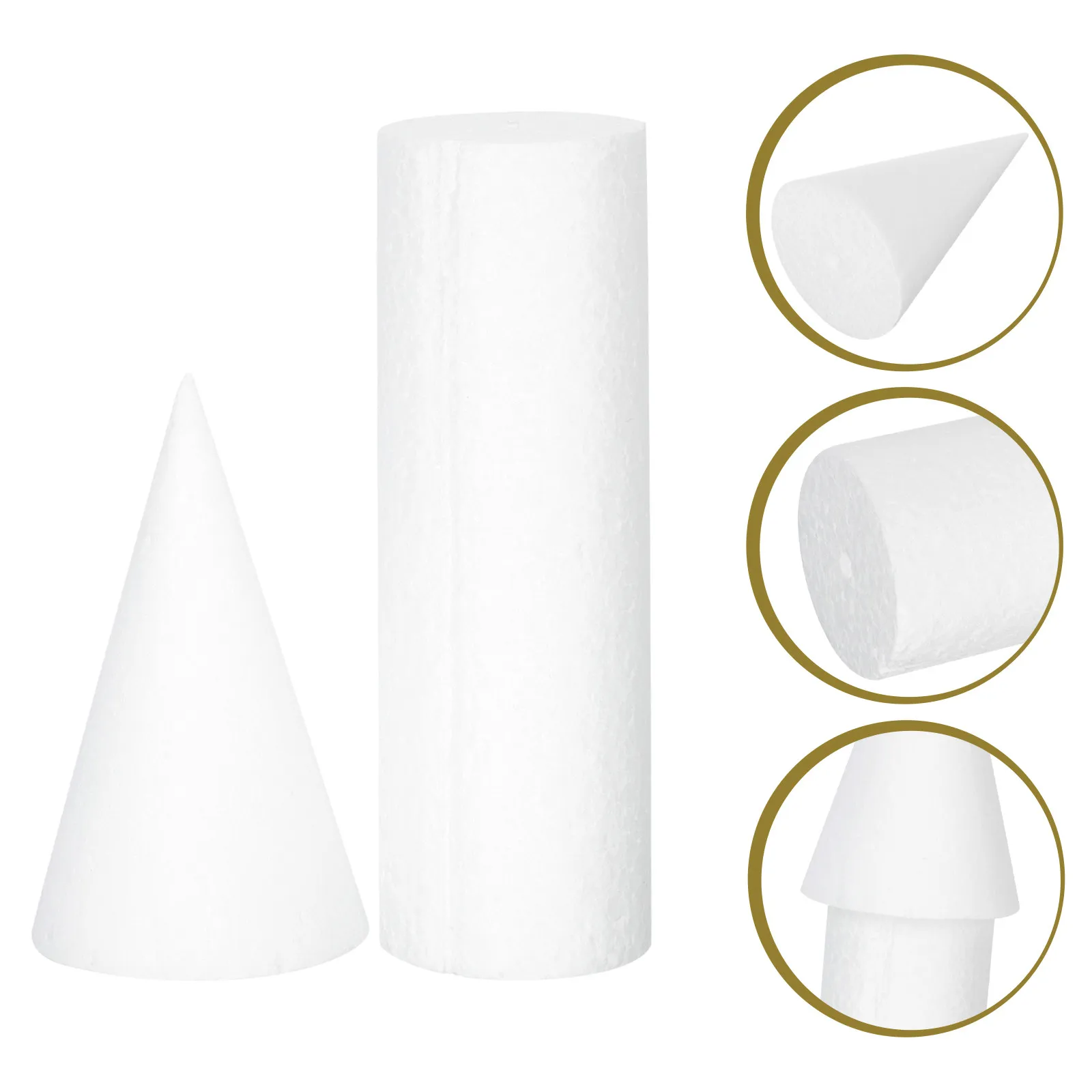 1Set Foam Cake DIY Training Set Spherical Design Reusable Fake Cake Baking Prop Perfect for Decorating Practice Party Supplies