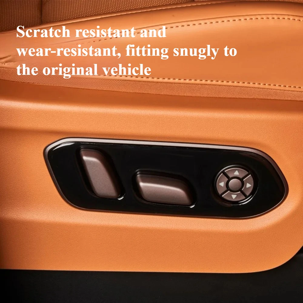 For GWM Wey 80 Front row main and auxiliarybuttons seat adjustment panel drip adhesive protection tape wear-resistant anddurable