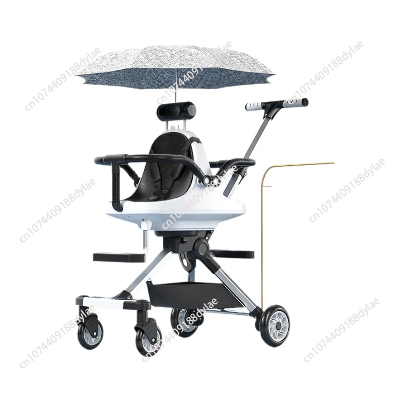 Twin Baby Strollers Are Lightweight and Foldable and Can Be Used for Strolling Baby Strollers for Two Children