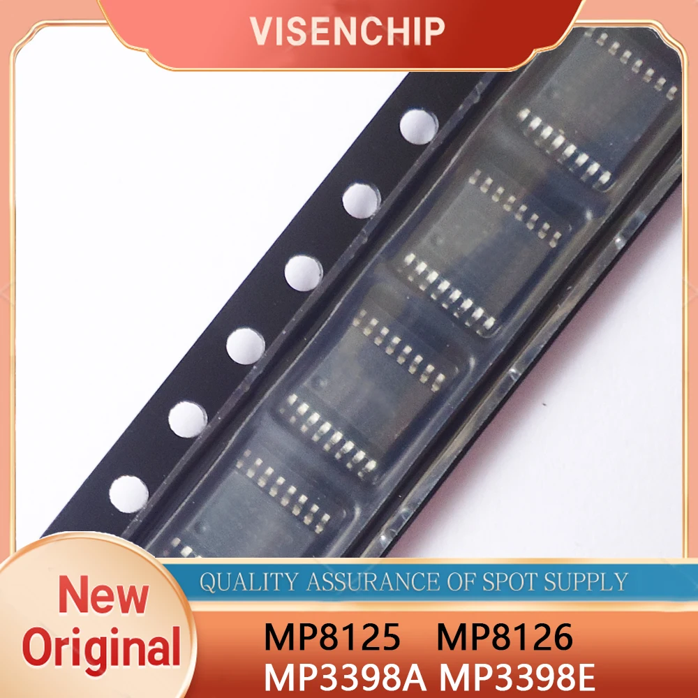 5 peças Novo Original MP8125EF MP8126DF MP3398AGF MP3398EGF MP3398A MP3398E MP8125 MP8126 TSSOP-16
