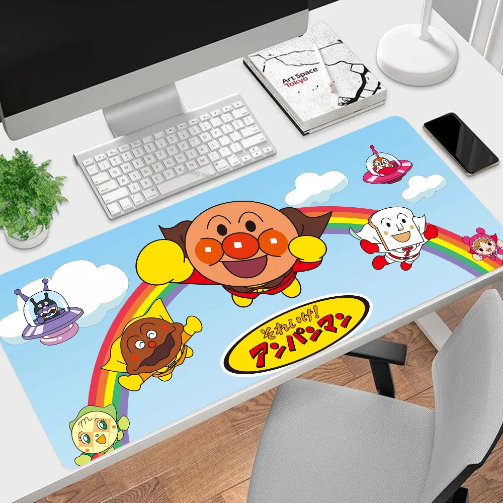 C-Children-anpanman Mousepad INS Tide Large Cartoon Anime Gaming Mouse Pad Keyboard Mouse Mats Desk Mat Accessories