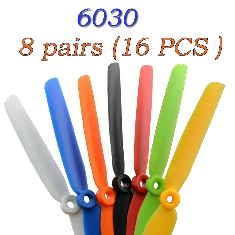 8pair SoloGood 6030 Propeller 6X3 Multicopter CW CCW Prop for QAV250 Quadcopter Propeller