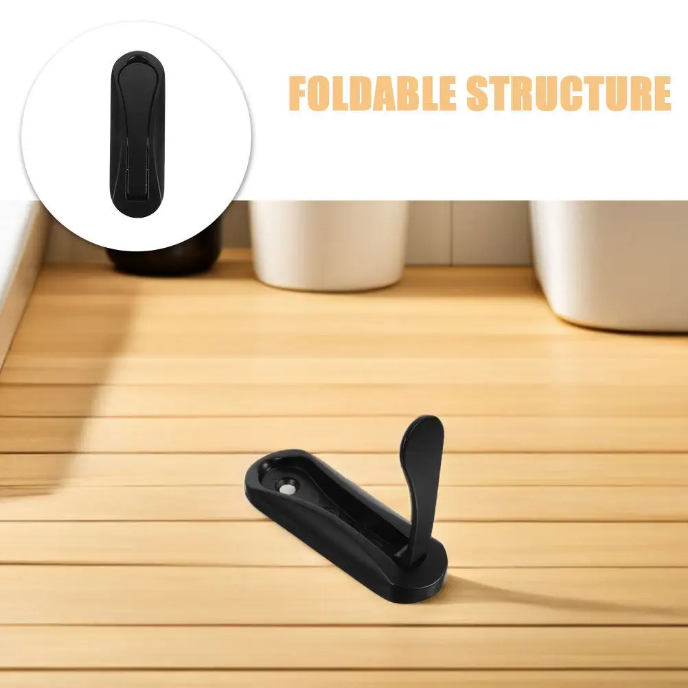 8Pcs Heavy Duty Wall Hook Holder For Bag Hanging Adult Foldable Hooks Zinc Alloy Coat Space Saving Bathroom Towel