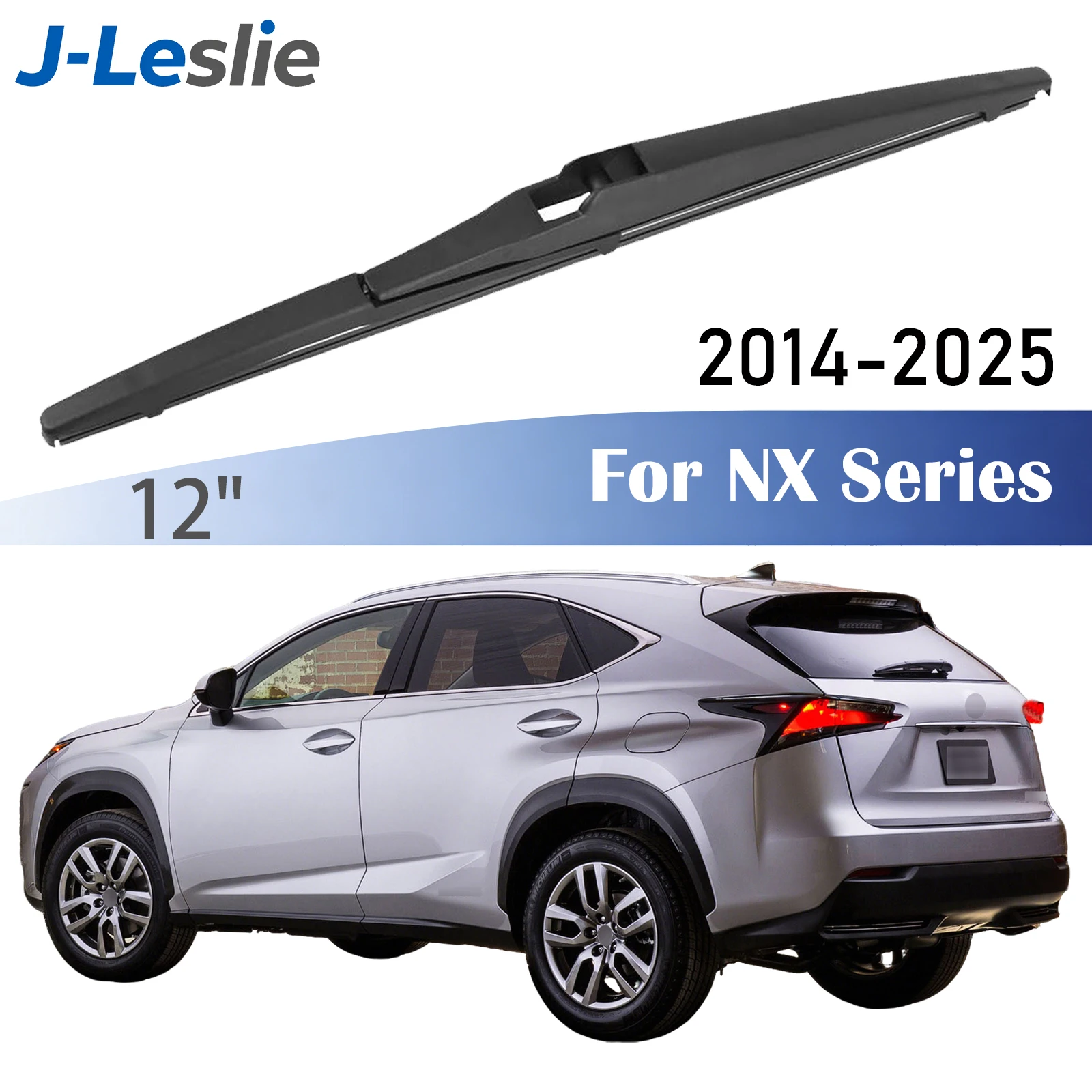 12-Zoll Heckscheibenwischer für Lexus NX200 200t 250 300 300h 350 350h 450h 2014-2025 Windschutzscheibenwischer Regenbürsten scheibenwischer Hinten Heckwischerarm