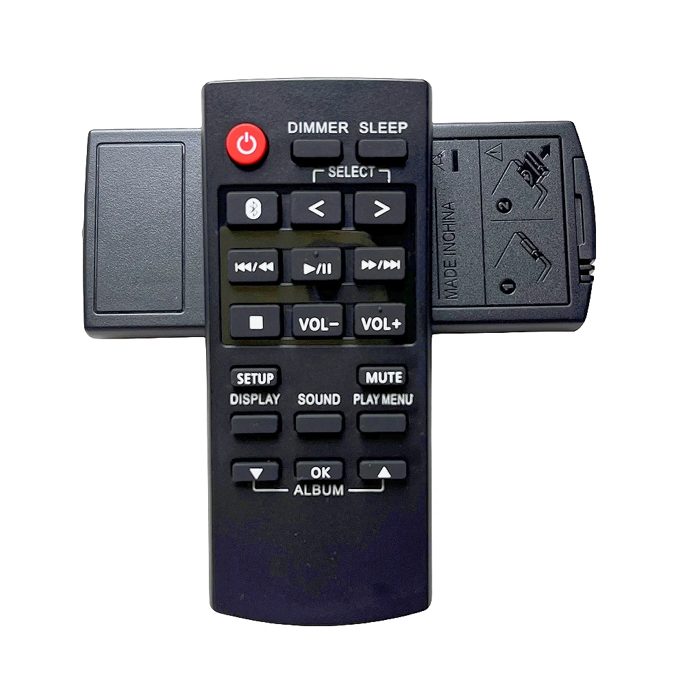 New Remote Control for Panasonic SC-UA30 SA-AKX320E-K SA-AKX320E-W SA-AKX320GN-K Speaker Audio System