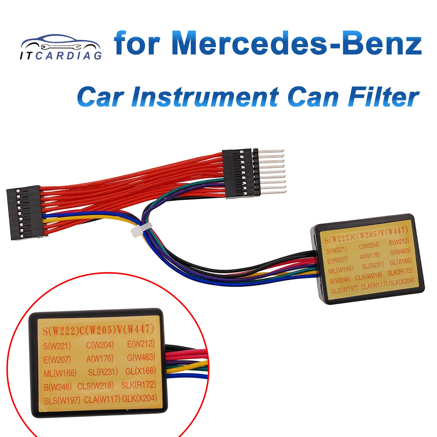 2023 New Car Instrument Filter for Mercedes for Benz W205 W207 W176 W463 W166 W218 W246 W197 W117 Cluster KM Filter Kilometer