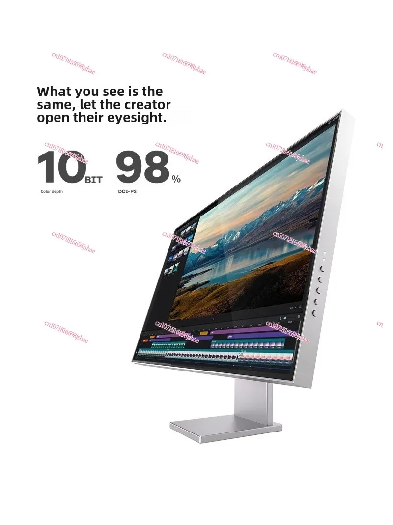 Monitor 4K da 32 pollici Schermo di design professionale Corpo in lega di alluminio Mac Schermo esteso esterno Typec