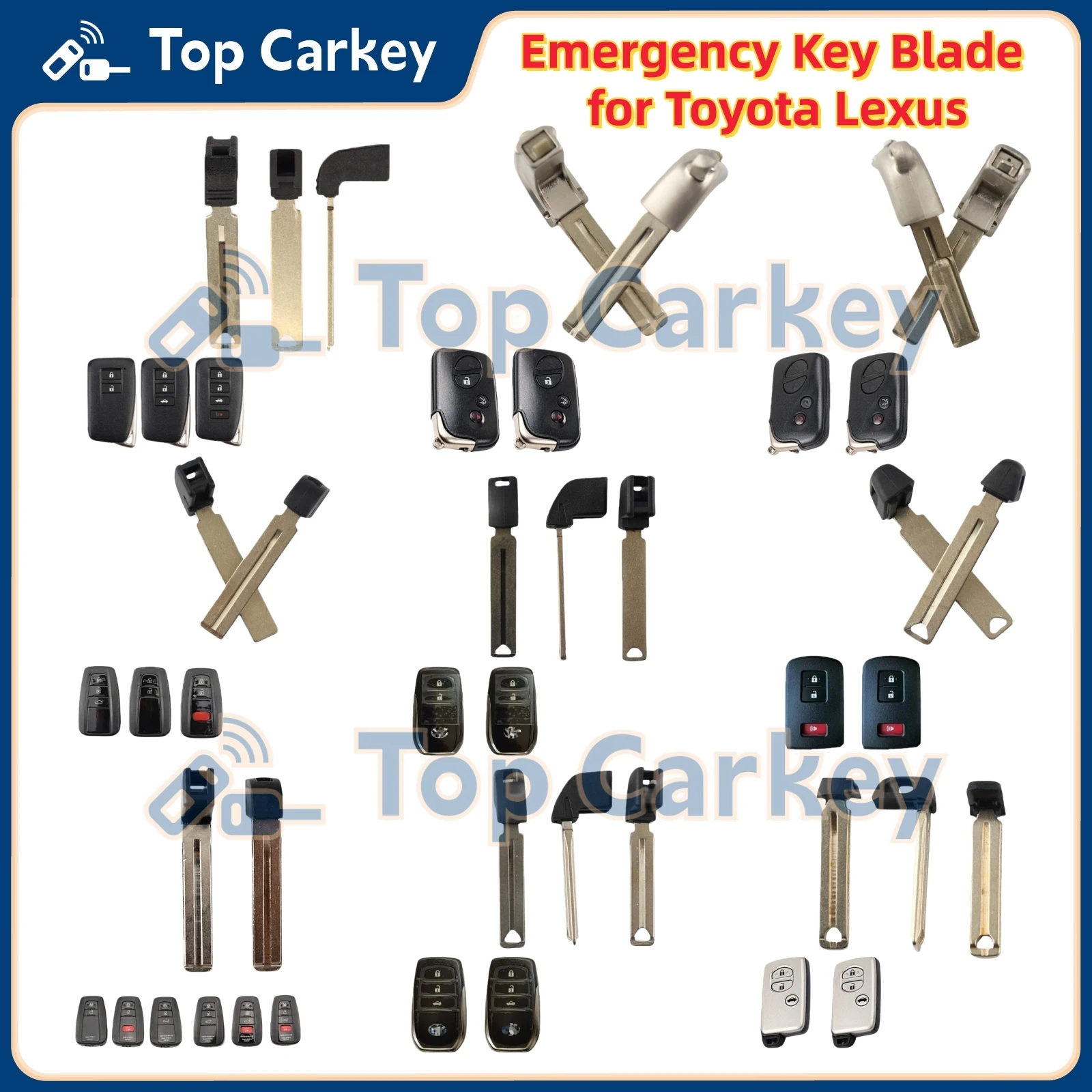 

5 шт./лот аварийный дистанционный ключ для Toyota смарт-карта, пульт дистанционного управления, маленький ключ Camry RAV4, властный Lexus Lexus Cruiser