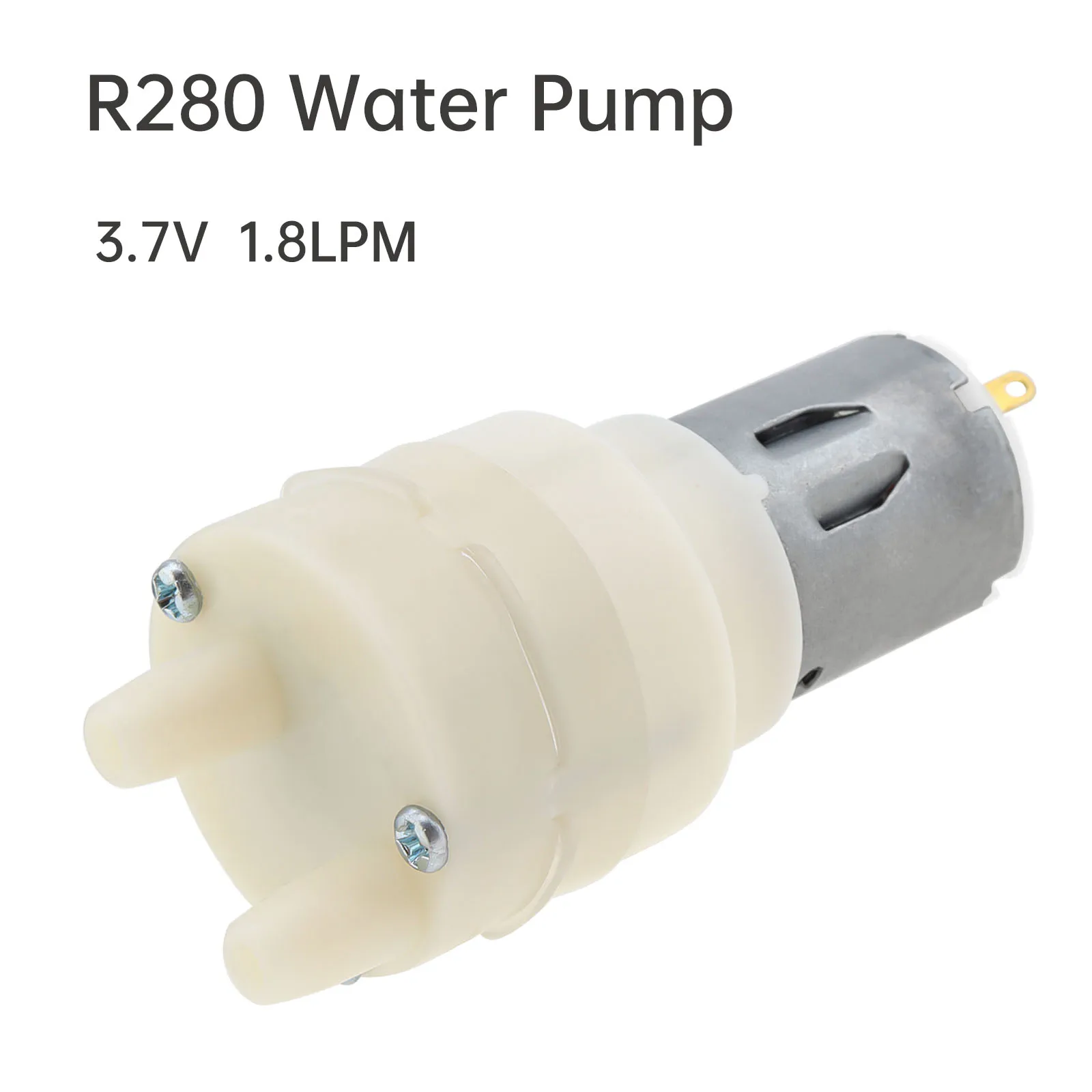 

R280 3.7V Mini Water Pump Motor 1.8L/Min Micro Diaphragm Pump Self Priming Suction Pump for Water Dispenser