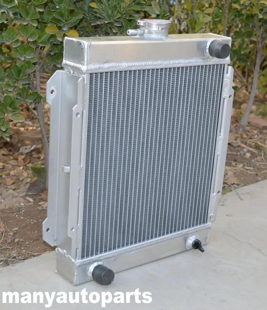 مشعاع ألومنيوم كامل لـ Datsun 1200 B110 120Y B210 1.2L A12 70-76 دليل 71 72 73 74 75