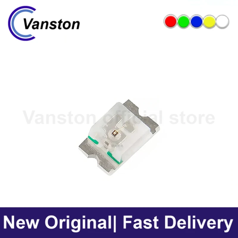 50pcs SMT LED light beads light emitting diode 0805 grass green light grass green grass green light 0.06 high brightness