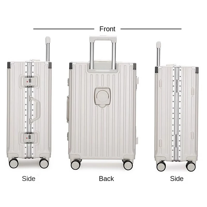 Multifunctional Luggage Aluminum Frame with USB Charging Port 30\