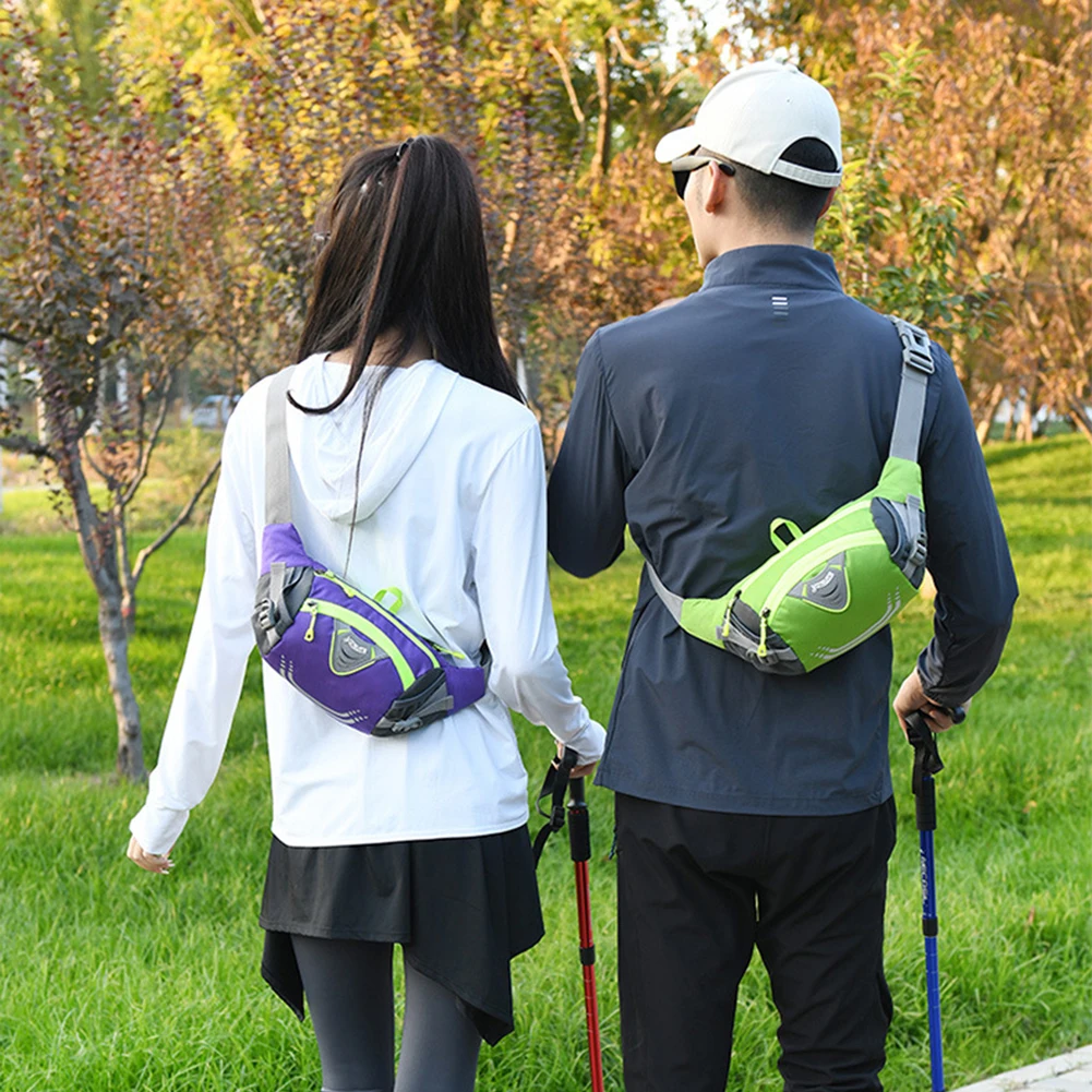 

Nylon Running Belt Waist Pack Lightweight Portable Elastic High Capacity For Outdoor Sports