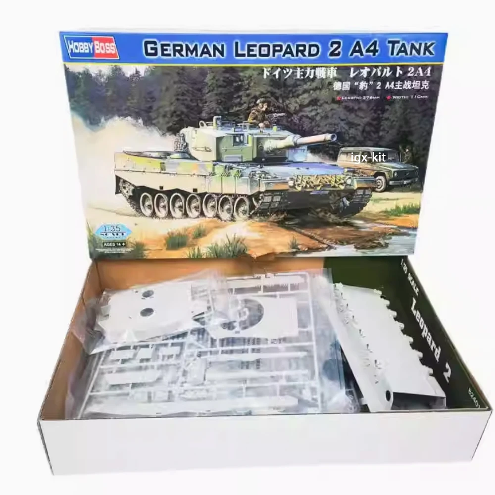 Hobbyboss 82401 масштаб 1/35 немецкий леопард 2 A4 основной боевой танк MBT автомобиль хобби ремесло игрушка пластиковая сборка Модель Строительный комплект