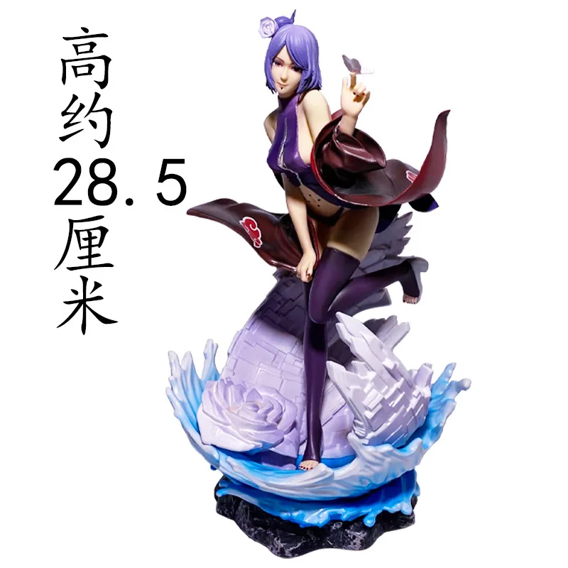 Konan Figure Akatsuki Anime Action Figure Konan Figurine PVC Statue Model Kids Toys Gifts