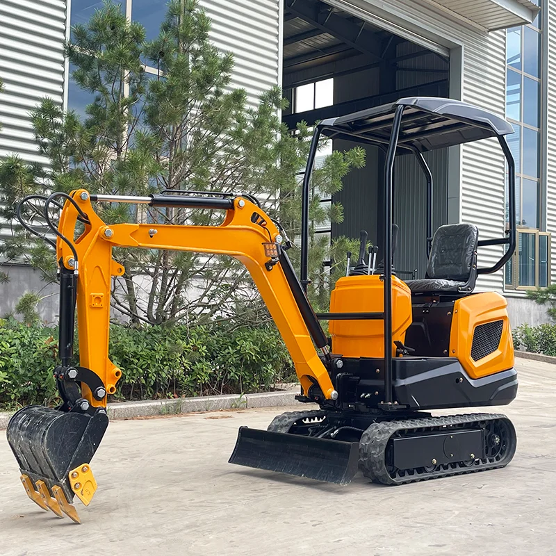 

Customized new hydraulic excavator, earthmoving machinery, tracked small excavator, 1.2-ton machine, mini excavator for sale