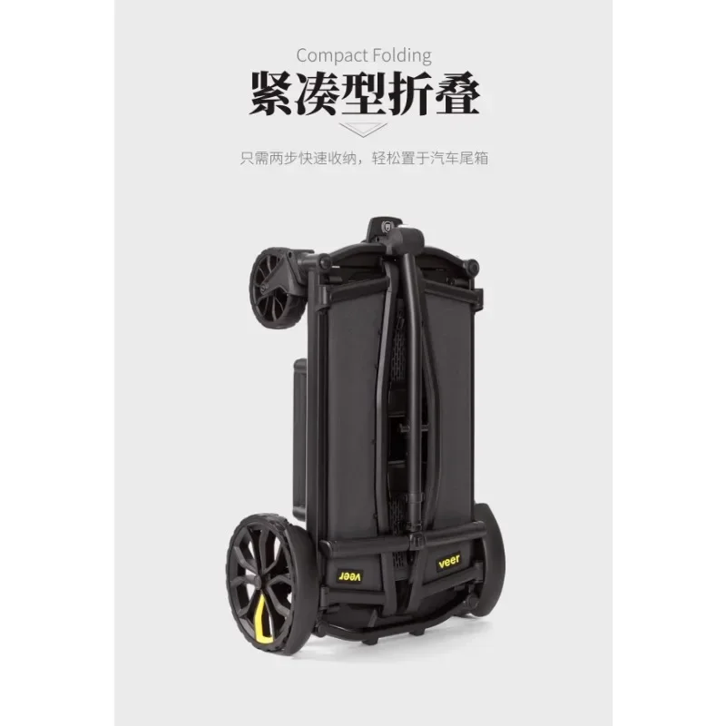 Cruiser Outdoor All Terrain Stroller Parent-Child Camping Children's Trailer Trolley