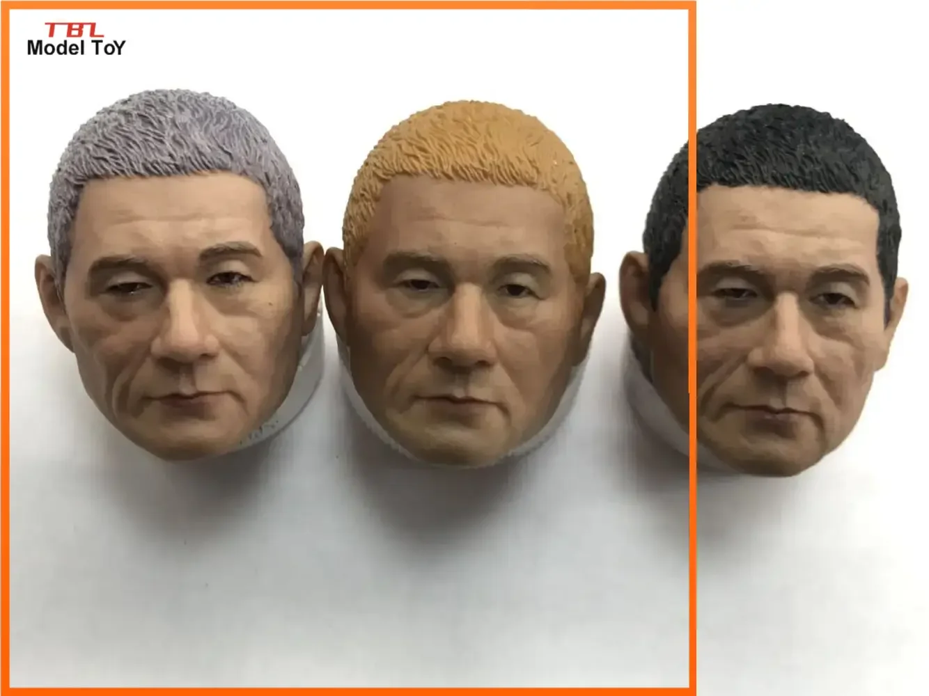 

1/6 Scale Yakuza Takeshi Kitano Head Sculpt fit for Hottoy Phicen Tbleague Body Doll Toy