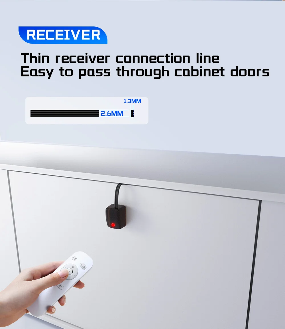 2025 Verbessertes IR-Infrarotsystem, Fernbedienung, Repeater-Extender-Kit mit 1 Empfänger und 6 Sender