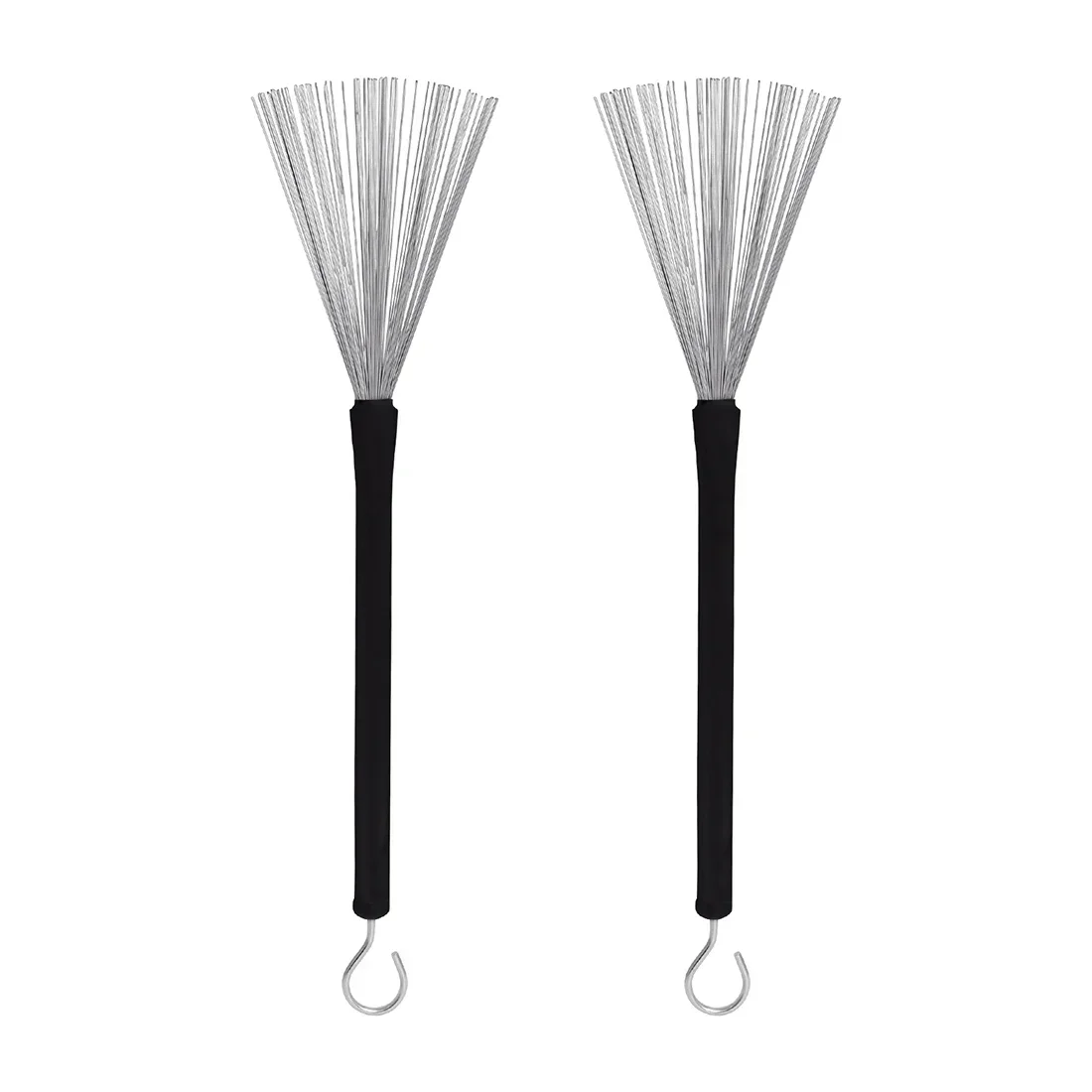 1 Paar Trommel bürsten Sticks Set profession elle Nylon Trommel bürste Bambus Trommel stock Musik zubehör – Detail 5