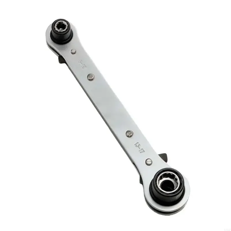 

Double End Ratchet Wrench Multifunction Spanner Wrench Two-way Hand Tool 6 to 19mm Double Head Wrench