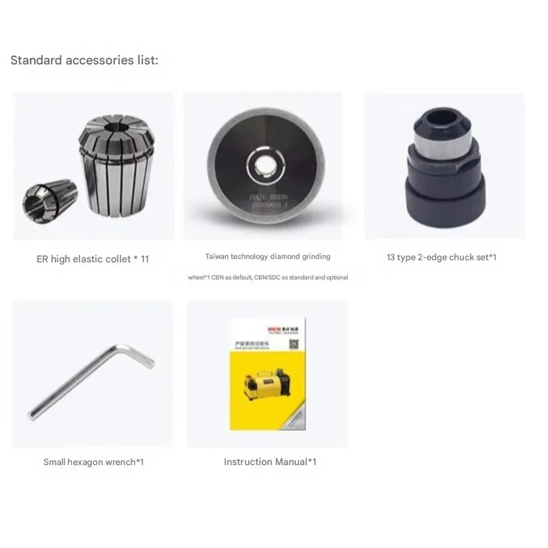 Moedor de broca de máquina-ferramenta