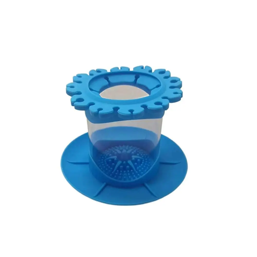 Strumento Art Supplies Organizzatori di pennelli con portaspazzole Tavolozza Tazza di risciacquo Detergente per pennelli Pulizia dei pennelli Calligrafia