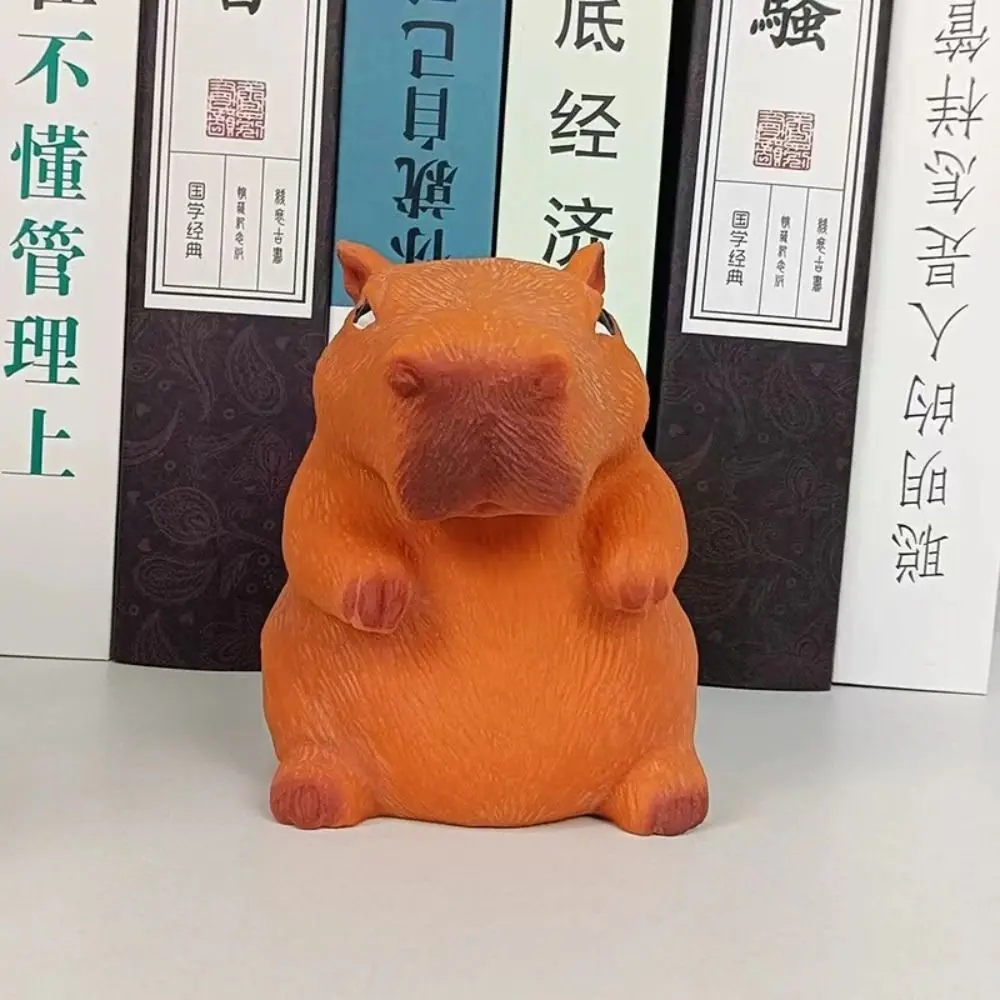 Cartoon Animal Capybara Squeeze Toy Soft Funny Capybara Slow Rebound Toy Novelty Doll Creative Simulation Capybara Decoration