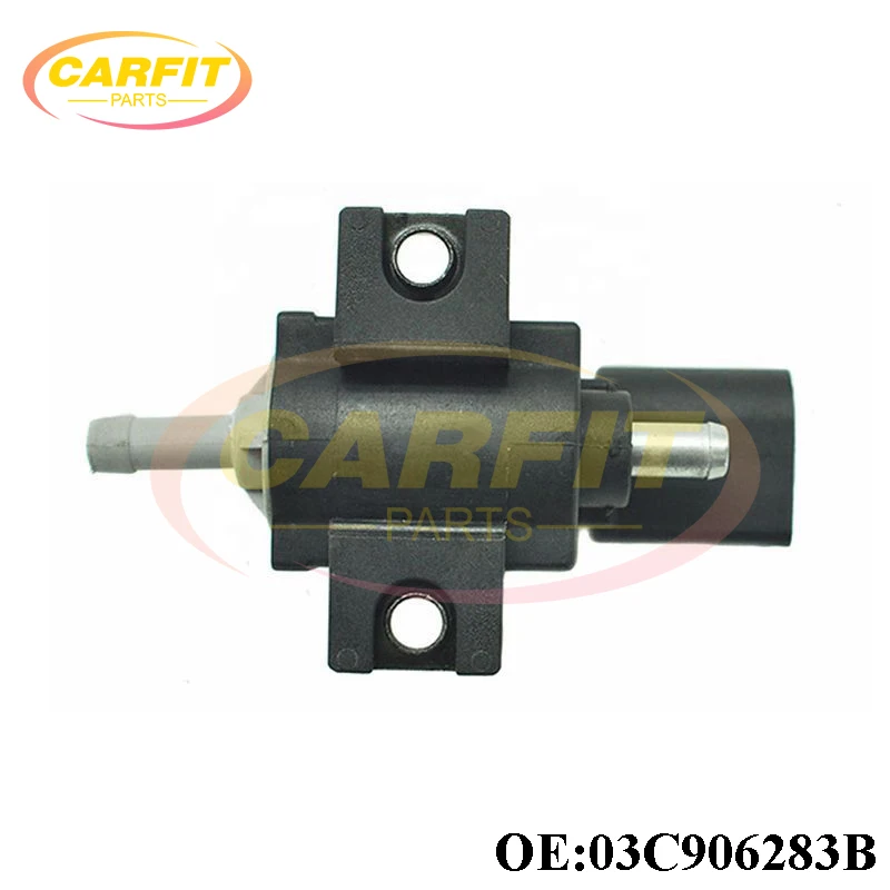 New OEM 03C906283B Turbo Boost Pressure Solenoid Valve For VW Golf Passat Polo Scirocco Sharan Tiguan Touran 1.4TSI Auto Parts