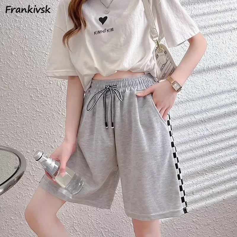 

Sporty Shorts Women Casual Soft Summer High Waisted Loose Basic Daily Hot Sales Unisex Ulzzang Clothing Fashion Pantalones Mujer