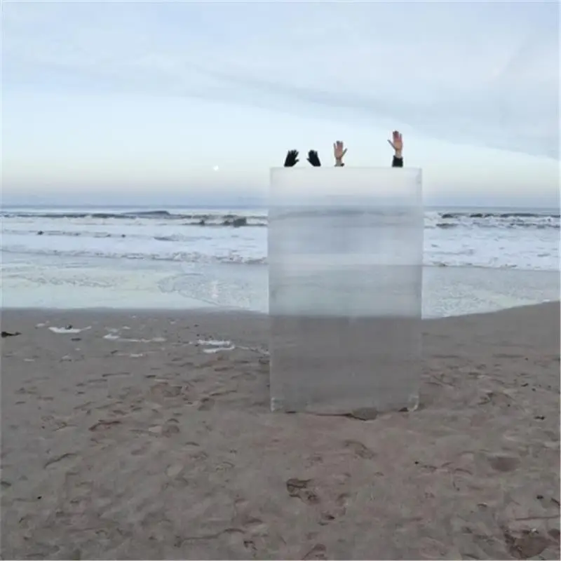 インビジビリティシールド-マジックパフォーマンス小道具-目に見えない素材-レンズボード-越境マジックコスチュームアクセサリー