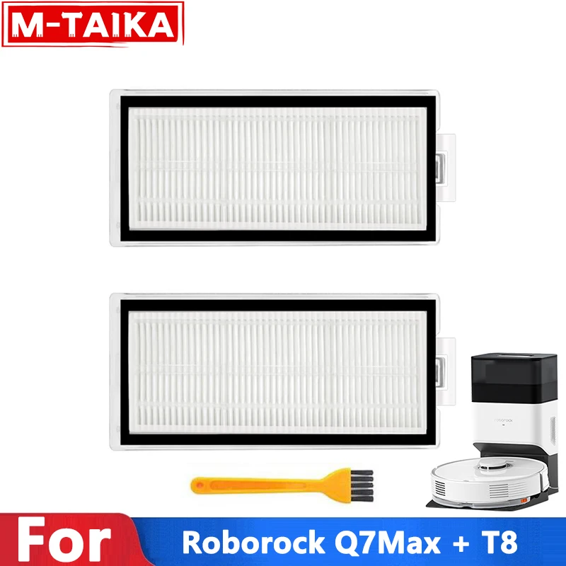 

Моющийся фильтр для Roborock Q7 + Q7 Max Q7 Max + аксессуары для робота-пылесоса Original, 2 шт.
