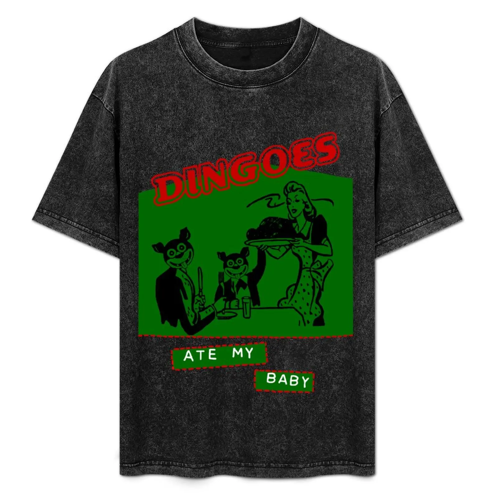 

Dingoes Ate My Baby T-Shirt Trendy Pattern T-Shirt for Men