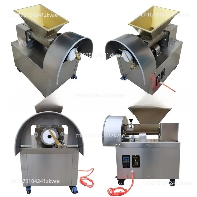 A multifunctional pizza dough cutting machine for filling biscuit panels